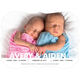 Double Name Twins Photo Birth Announcements Image 3 of 6